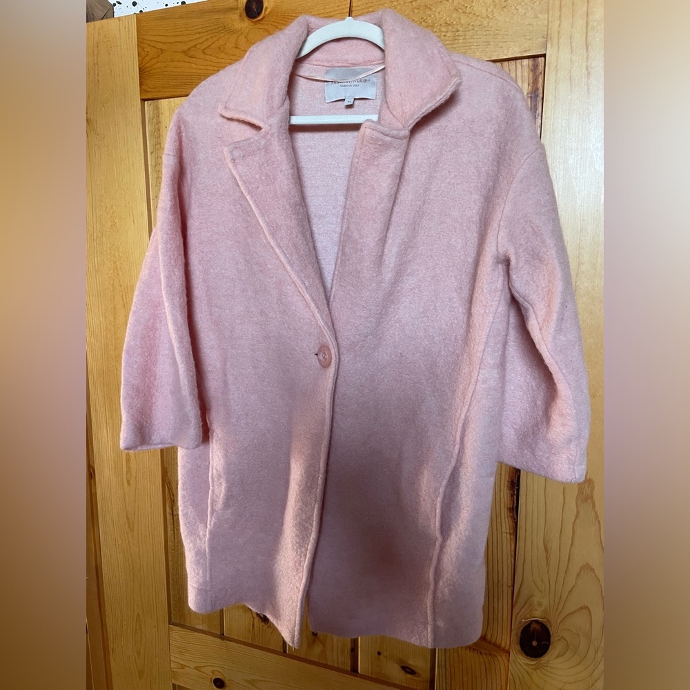 Italian. Capsule wardrobe piece. So versatile. 3/4 length sleeve.